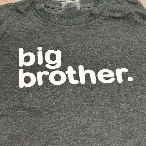 Big Brother T-Shirt Bundle | Unordinary Toddler | 4Y/4T | 2 Shirts (Blue & Gray) - Picture 6 of 10